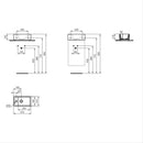 Ideal Standard i.life S 370mm Basin w/ 1 Left Tap Hole & No Overflow E211301