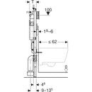 Geberit Duofix Sigma UP320 Wc Frame 1.12 Brackets Concealed Cistern For Wall Hung Toilet 111.383.00.3