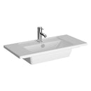 VitrA Integra 800mm x 385mm 1 Tap Hole Wall Hung Basin - White 7036B003-0001