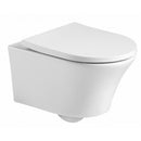 Rimless Toilet Wall Hung Roca Wc Frame 0.82 Under Window Chrome Flush Plate