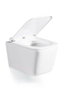 GEBERIT DUOFIX UP320 WC FRAME RIMLESS WALL HUNG TOILET PAN WITH SOFT CLOSE SEAT