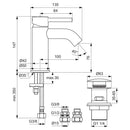 Ideal Standard Ceraline Single Lever Basin Mixer BC186AA