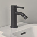 Ideal Standard Ceraline Bidet Mixer w/ Pop-up Waste - Silk Black BC197XG