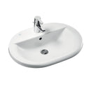 Ideal Standard Concept 630mm Countertop Basin 1 Tap Hole - White E500601
