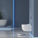 Anas Rimless Smart Toilet Japanese Style Bidet Function White Wash Dry Night Light SMART 01