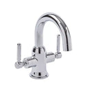 Tavistock Marston Deck Mounted 1 Tap Hole Basin Mixer With Click Waste - Chrome TMS11