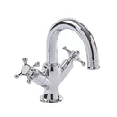Tavistock Ashmore Deck Mounted 1 Tap Hole Basin Mixer With Click Waste - Chrome TAM11