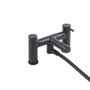 Tavistock Anthem 2 Tap Hole Deck Mounted Bath Shower Mixer - Black TAN4203