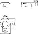 Armitage Shanks Contour 21 Toilet Seat S4542GQ