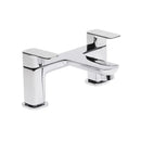 Tavistock Haze 2 Tap Hole Deck Mounted Bath Filler - Chrome THZ32