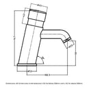 RAK Ceramics Non Concussive Basin Mixer RAKCOM908C