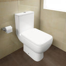 Rak Ceramics Series 600 Close Coupled Toilet Pan Cistern Soft Close Seat White S600PAN + S600CIST + RAKSEAT014