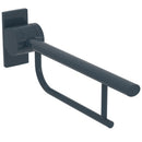 Armitage Shanks CONTOUR 21 Screw to Wall Hinged Support Arm 650mm Long Charcoal S6361RN