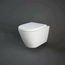 ROCA 0.82M CONCEALED CISTERN WC FRAME RAK RESORT RIMLESS WALL HUNG TOILET PAN
