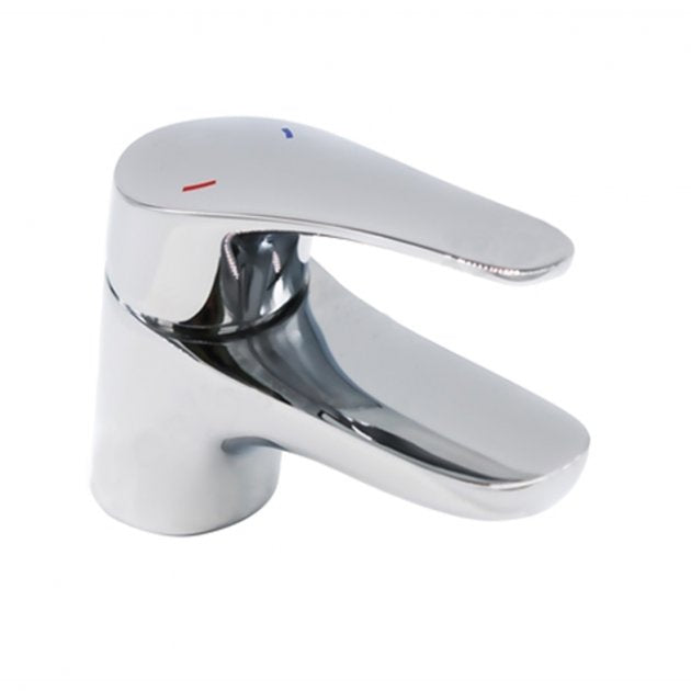 Essential Javary Mono Basin Mixer With Click Waste 1 Tap Hole Chrome ET1601