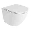 RIMLESS TOILET WALL HUNG PAN SEAT GROHE WC FRAME BATHROOM SET