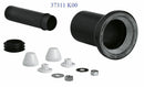 GROHE 90MM INLET & OUTLET FLUSH PIPE KIT 4 WALL HUNG TOILET RAPID CISTERN FRAME