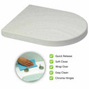 ROCA 0.82M CONCEALED CISTERN WC FRAME RAK RESORT RIMLESS WALL HUNG TOILET PAN