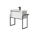 Anas Universal Frame Only For 500/600/800mm Muro Furniture Matt Black MUROMONOFRAME