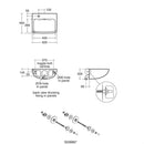 Armitage Shanks Contour 21+Washbasin 1 Tap Hole S0431HY