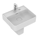 Ideal Standard Retail Strada II 500mm Pedestal Basin 1 Tap Hole & Clicker Waste - White E238601