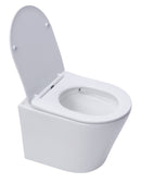 Rimless wall hung pan grohe wc frame concealed cistern 1.12 soft close seat 38772001