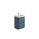 Anas Ella 570x780x444mm Floorstanding Unit With Basin Blue ELLA-600FLOORUNIT-BLUE + DEEP600