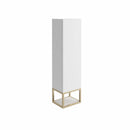 Anas 300x250x200mm Frame with Dual Colour Shelf - Brushed Brass AMBIENCE-BRASSFRAME-30X25X20