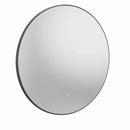 Tavistock Oxygen Mirror Round LED - 800mm x 800mm - Black XGM80C-BL