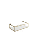 Anas 800x480x200mm Frame with Dual Colour Shelf - Brushed Brass AMBIENCE-BRASSFRAME-80X48X20