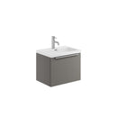 Anas Muro PLUS Wall Hung Anas Muro PLUS Wall Hung 500x375x355mm Basin Cab Dust Grey MUROPLUS-500WALL-GREY + BASIN-515-365-CER