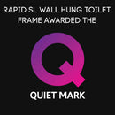 Grohe 0.82 Brushed Brass Gold 38732GN0 Plate Wc Frame Wall Hung Toilet Pan Soft Close Seat 38948000