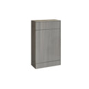 Anas Angel 500x245x828mm Floorstanding WC Unit-Grey Oak AMBIENCE-WCUNIT-GREYOAK