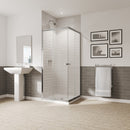 Coram GB5 Corner Entry Door 800x1800x5mm Chrome GB5CE80CUC Enclosure Bathroom Shower Doors