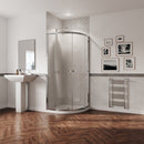 Coram GB 5 Quadrant Enclosure 800x1800x5mm Chrome GB5QD80CUC Bathroom Shower Doors