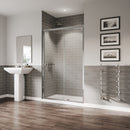 Coram GB 5 Sliding Door 1000x1800x5mm Chrome GB5SL10CUC Shower Enclosure Bathroom Doors