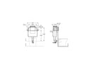 Roca In Wall Concealed Cistern For Back To Wall Wc Toilet Rimless 8901212A1