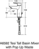 Ideal Standard Tesi Basin Mixer Tap A6592AA