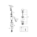 Grohe Bauedge S-size Smooth Body Basin Tap W/ Pop Up Waste Chrome 23895001