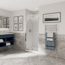 Coram Optima 6 Pivot Door 700x1900x6mm Chrome O6PI70CUC Shower Enclosure Bathroom Doors
