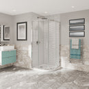 Coram Optima 6 Quadrant Enclosure 800x1900x6mm Chrome O6QD80CUC Bathroom Shower Doors