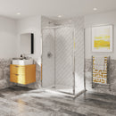 Coram Optima 6 Sliding Door 1300x1900x6mm Chrome O6SL13CUC Shower Enclosure Bathroom Doors