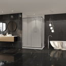 Coram Premier 8 Side Panel 800mm Chrome Shower Enclosure P8SP80CUC For Corner Entry, Sliding, Bi-fold And Pivot Doors