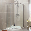 Shower Enclosure 800x800mm Quadrant With Tray&waste Full Pack Cubicle