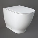 Rak Ceramics Moon Back To Wall Rimless Pan Soft Close Seat