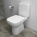 Rak Ceramics Origin 62 Deluxe Quick Release Soft Close Toilet Seat Cover White