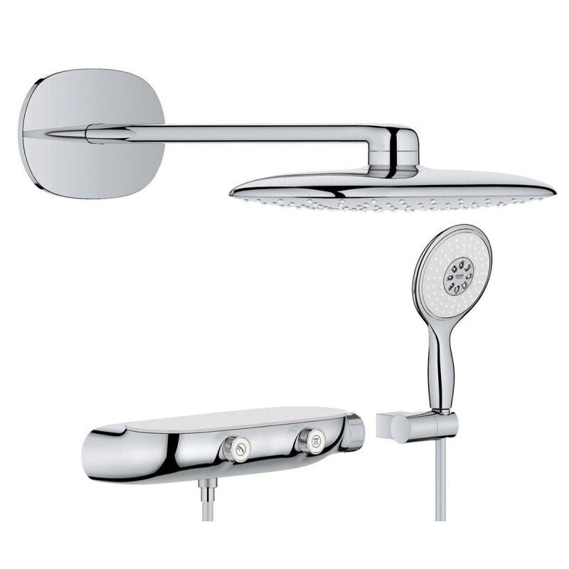 Grohe Rainshower System Smartcontrol Mono 360 Combi Shower System With Thermostat, Exposed/concealed