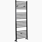 Essential Silea Straight Towel Warmer Anthracite