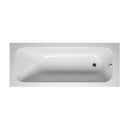 Vitra Balance Single Ended Rectangular Bath 1500x700mm Acrylic White 55230001000
