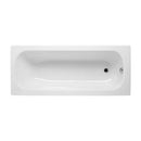 Vitra Optima Single Ended Rectangular Bath 1600x700mm Acrylic White 50810001000